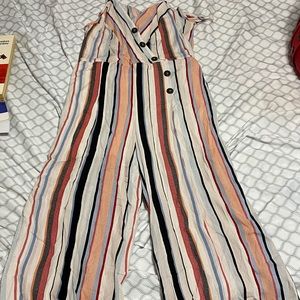 Cute striped jumpsuit